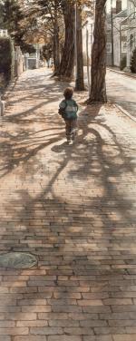 水粉大师Steve Hanks 271-On Shadows of the Past Runs the Future